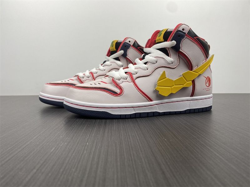 【Free shipping】SB Dunk High RX-0 Unicorn Gundam  DH7717-100