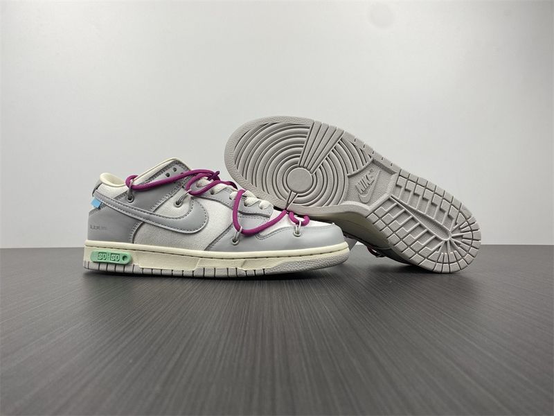 【Free shipping】Dunk Low Off-White Lot 30 DM1602-122