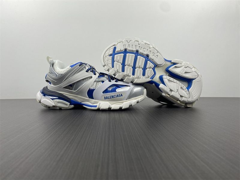 B*alenciaga Track White Blue  542023W2FS99051