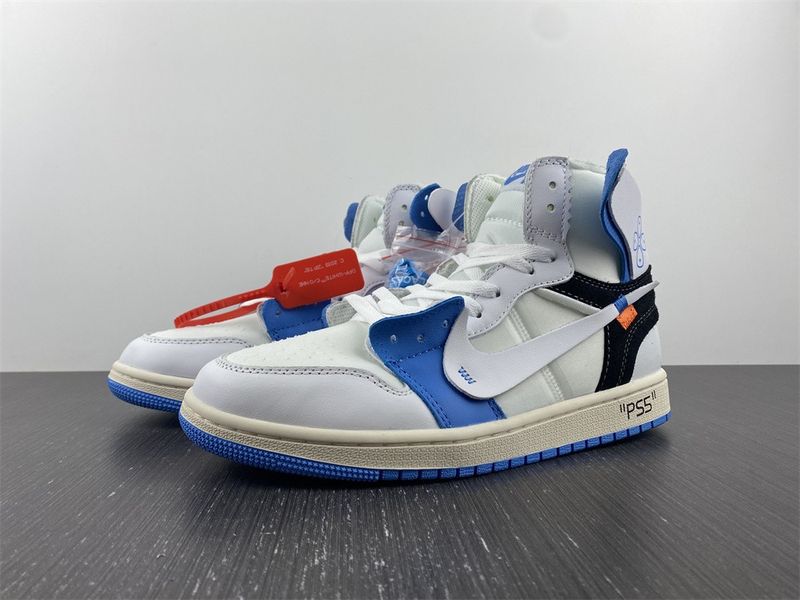 OFF-WHITE x Air Jordan 1 Retro High PSP  AQ0818-168
