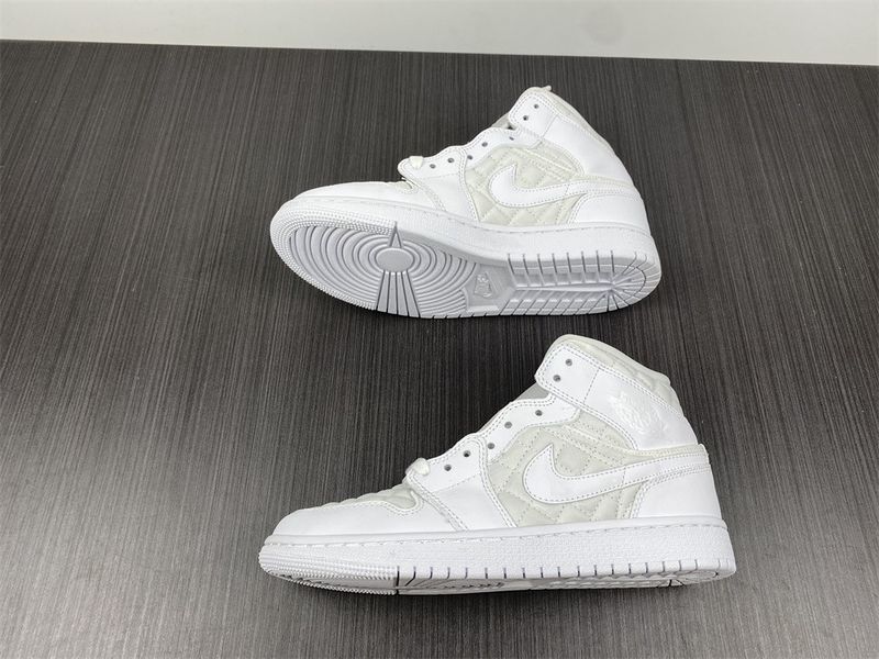 Air Jordan 1 Mid Quilted White DB6078-100