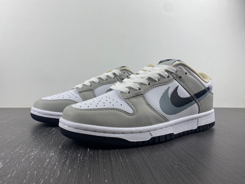 Dunk Low Stencil Swoosh  FD0661-100