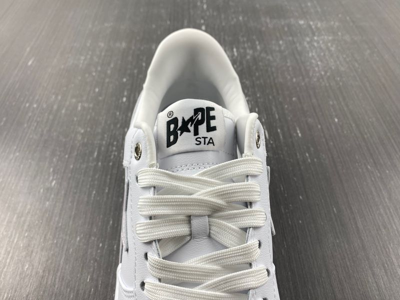 A Bathing Ape Bape Sta white