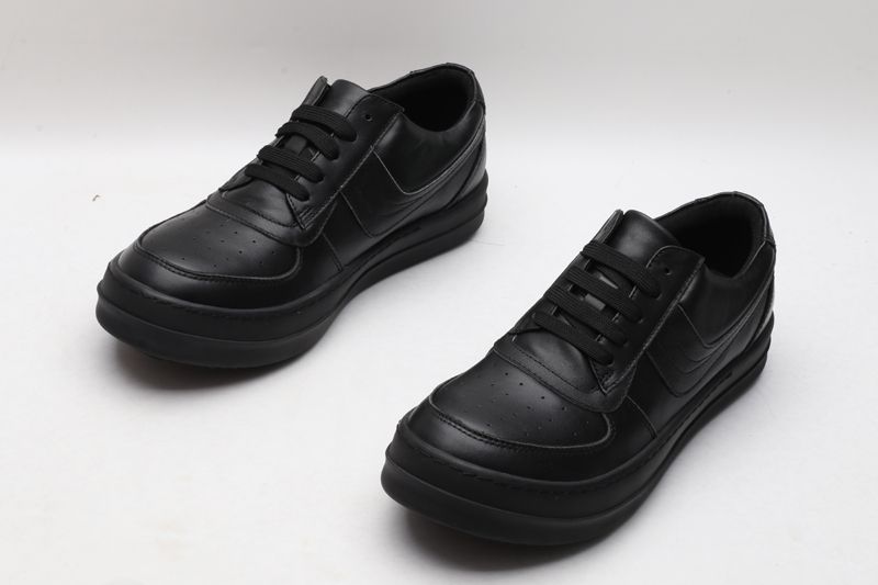 Men Women R*ick O*wens LOW Leather Top Sneaker KK221230-9