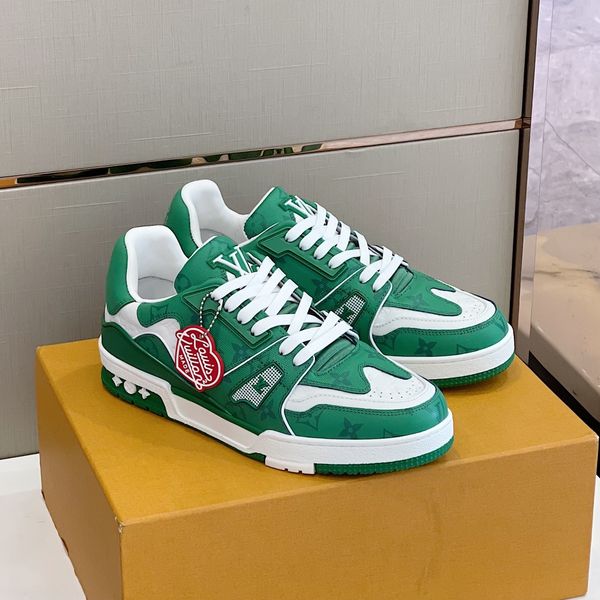 Men L*ouis V*uitton Top Sneaker Trainer KL230315-4