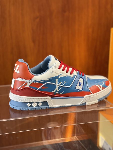 Men L*ouis V*uitton Top Sneaker Trainer RR230330-9