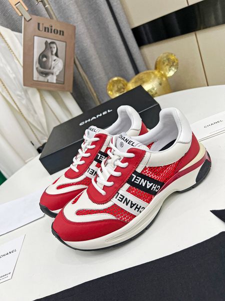 Women C*hanel Top Sneaker Low CP 20230607-38