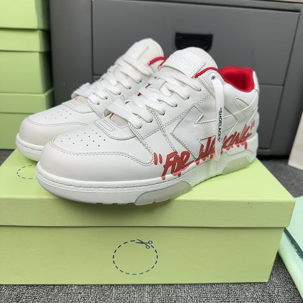 Men Women O*ff W*hite Out Of Office Sneakers Low Tops CP 20230609-39