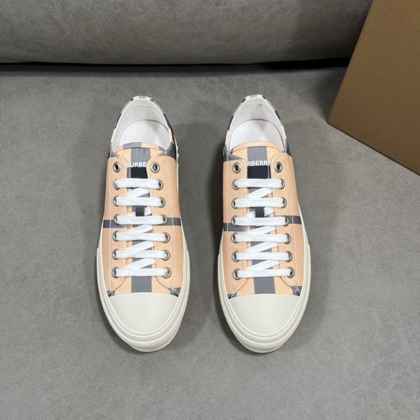 Men B*urberry Top Sneaker Low CP 20230614-14