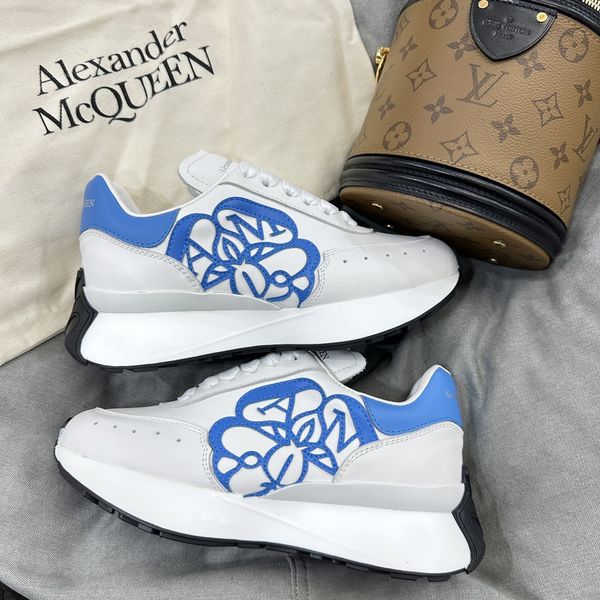 Men Women A*lexander M*cqueen Top Sneaker YP 20230815-107