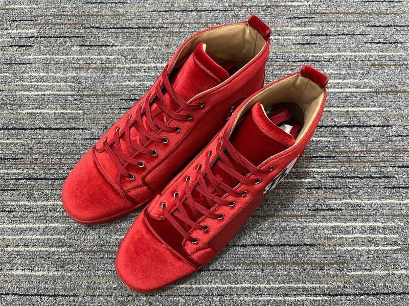 Men and Women C*hristian L*ouboutin Top Sneakers CL 20230818-1