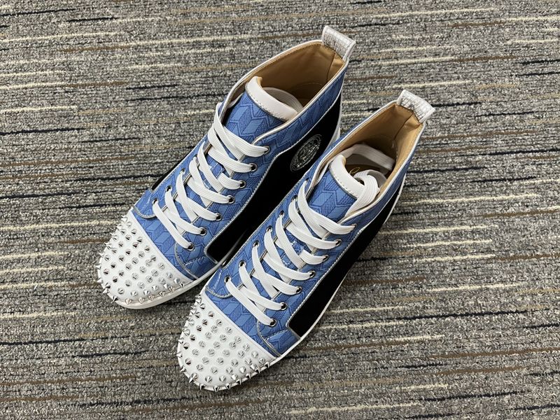 Men and Women C*hristian L*ouboutin Top Sneakers CL 20230818-18