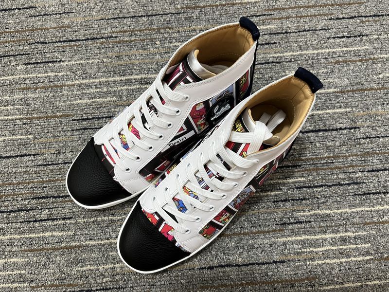 Men and Women C*hristian L*ouboutin Top Sneakers CL 20230818-44