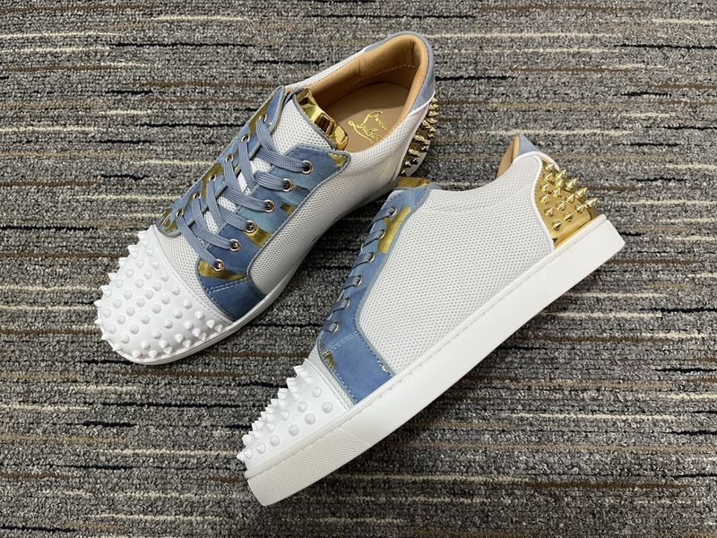 Men and Women C*hristian L*ouboutin Top Sneakers CL 20230818-56