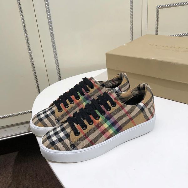 Women and Men B*urberry Top Sneaker CL 20230820-32