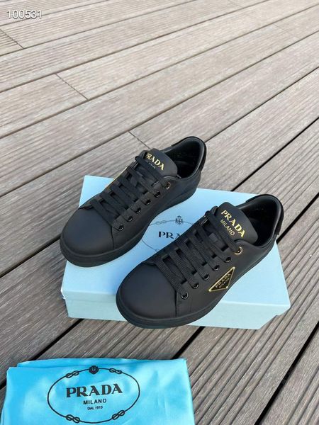 Men and Women P*rada Top Sneakers High CL 20230825-6