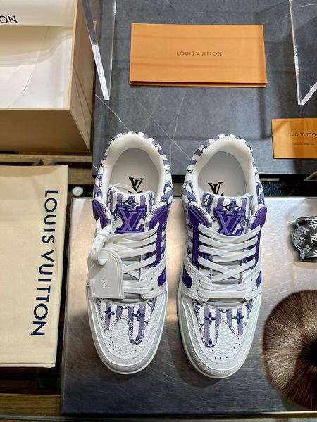 Men L*ouis V*uitton Top Sneaker Trainer RR20231017-22