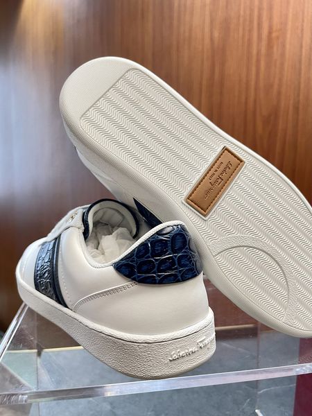 Men F*erragamo Top Sneaker Low RR20231025-17