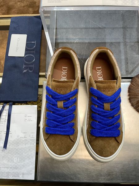 Men Women D*ior B33 Sneaker Low RR20231025-36