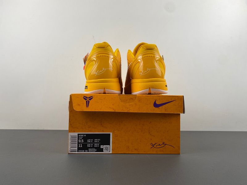 Kobe 6 Protro Off white yellow CW2190-501