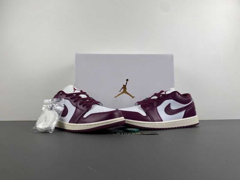 Air Jordan 1 Low Bordeaux  DC0774-161