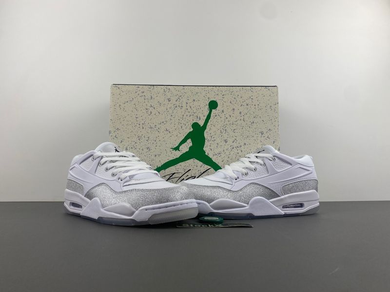 Air Jordan 4 RM White Sliver HQ3441-111