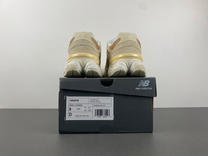 New Balance 9060 Brown Ivory White U9060FW