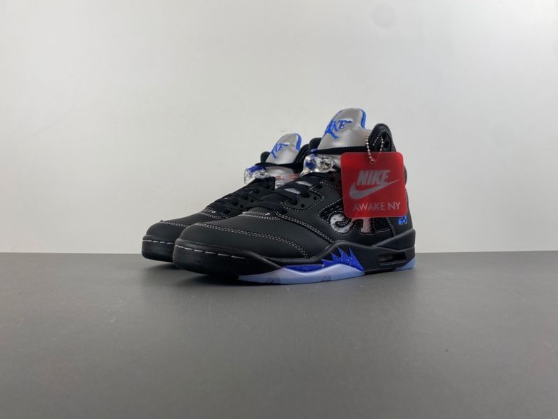 Air Jordan 5 Retro Awake NY Black DV4982-004
