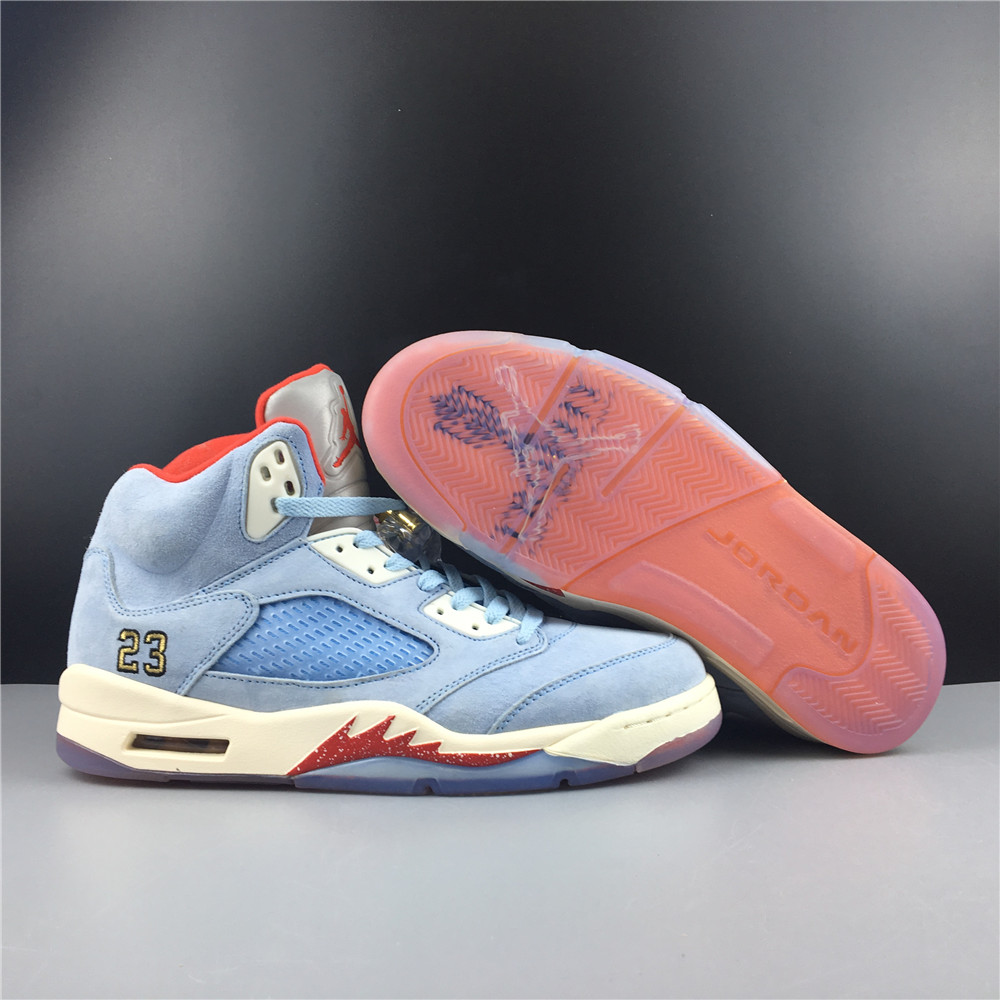 Air Jordan 5 Retro Trophy Room Ice Blue CI1899 400
