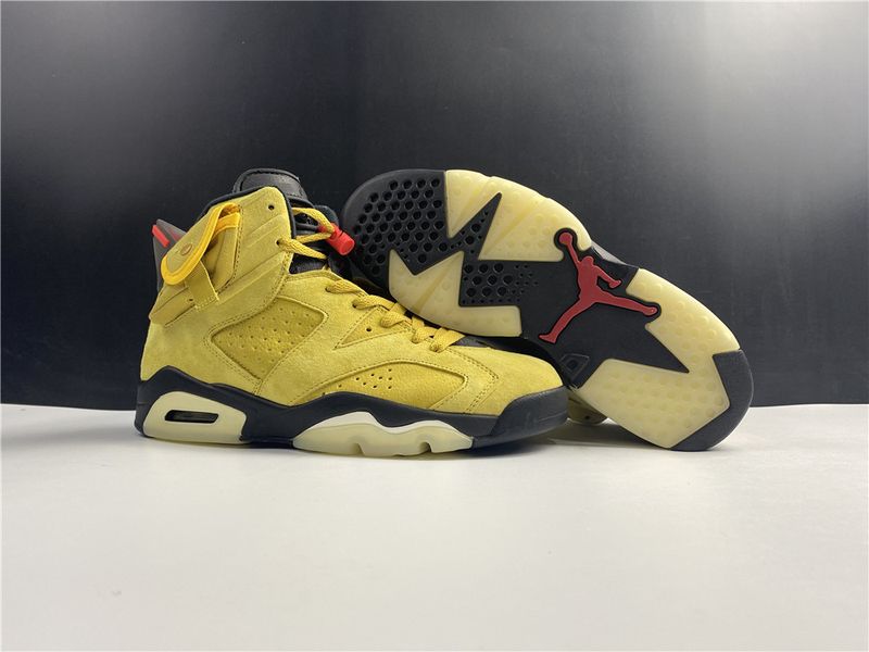 Air Jordan 6 Retro Travis Scott Gold