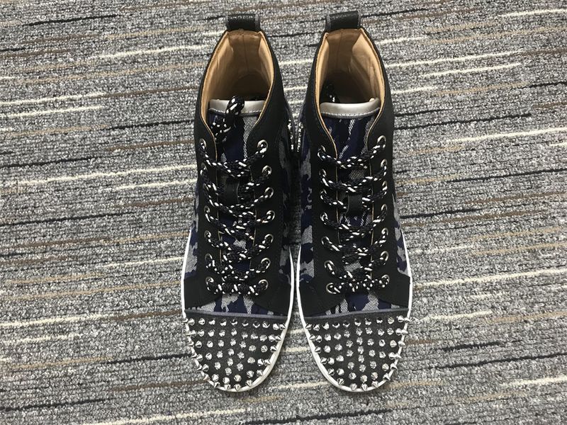 C*ristian L*uboutin Lou Spikes Sneaker