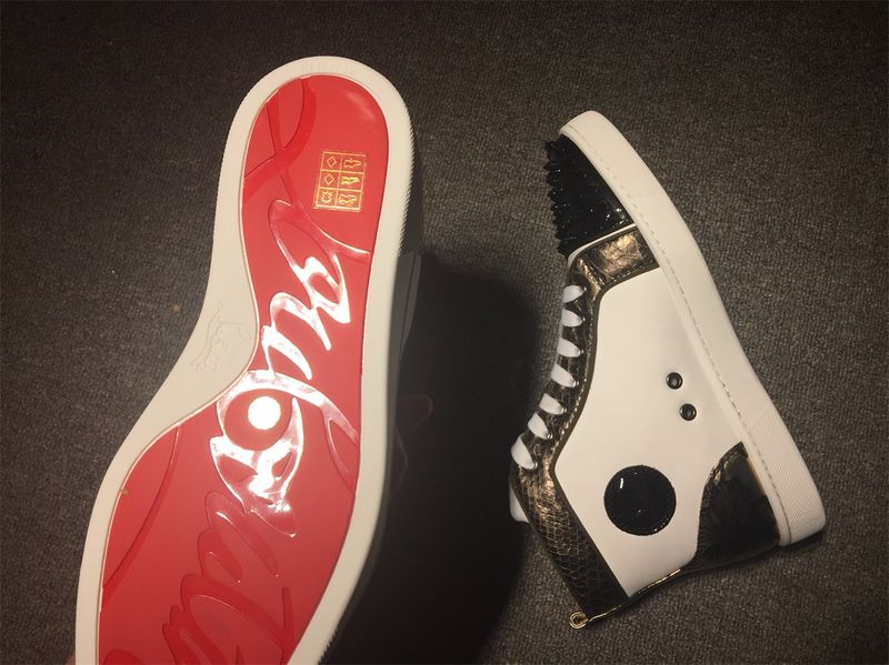 C*ristian L*uboutin Lou Spikes Sneaker