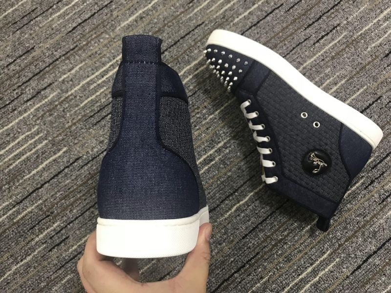 C*ristian L*uboutin Lou Spikes Sneaker