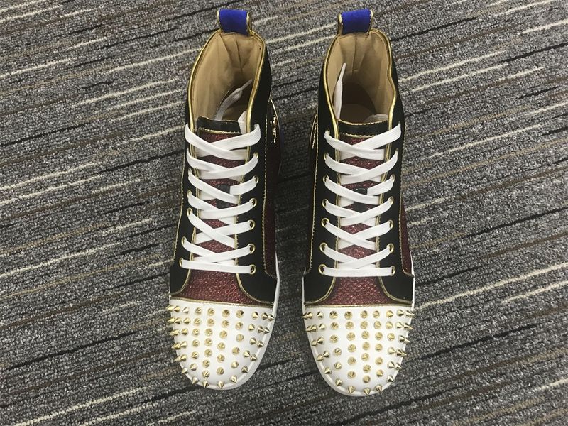 C*ristian L*uboutin Lou Spikes Sneaker
