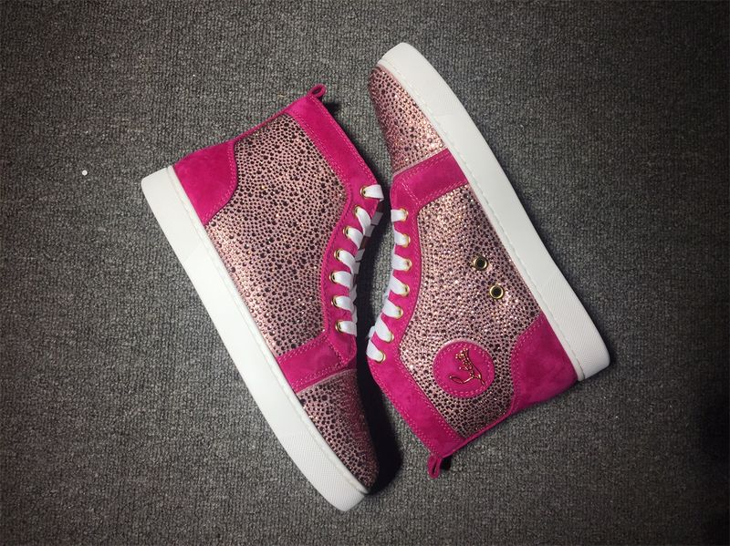 C*ristian L*uboutin Louis Rhinestone Sneaker