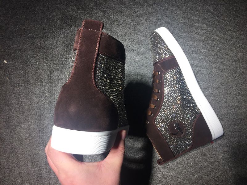 C*ristian L*uboutin Louis Rhinestone Sneaker