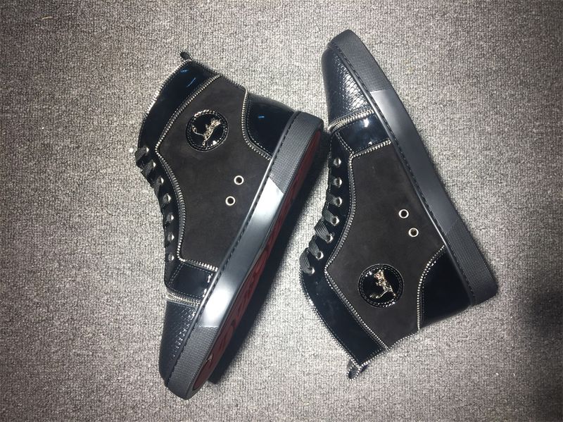 C*ristian L*uboutin Suede Leather Sneaker