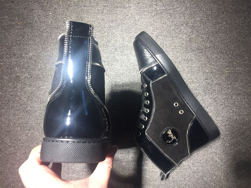 C*ristian L*uboutin Suede Leather Sneaker