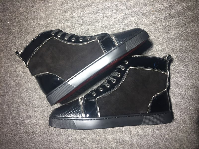 C*ristian L*uboutin Suede Leather Sneaker