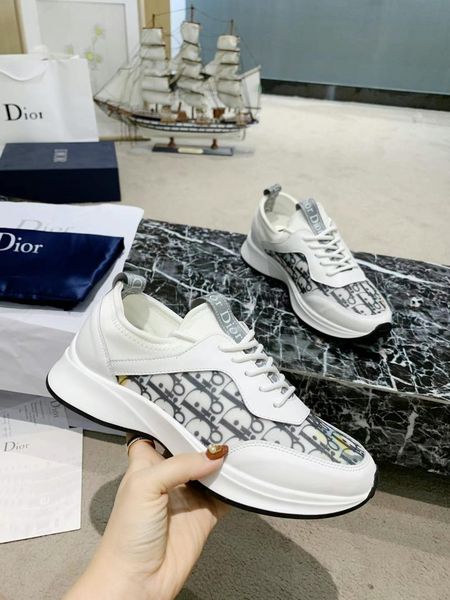 Men Women D*ior Top Sneaker