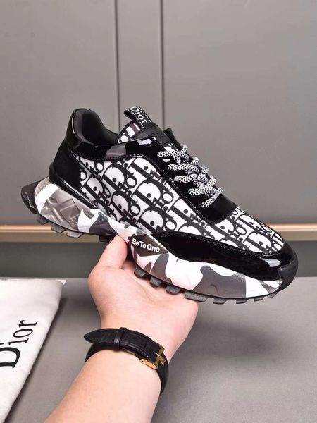Men D*ior Top Sneaker