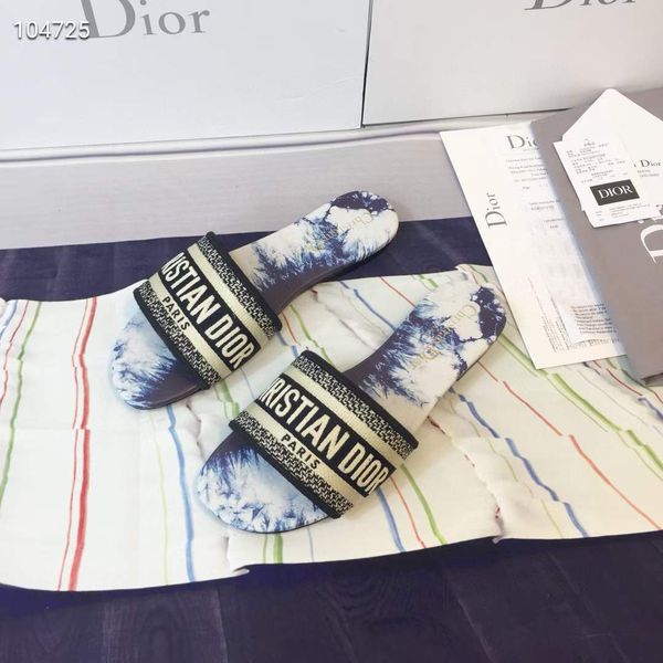 Women D*ior Top Sandals