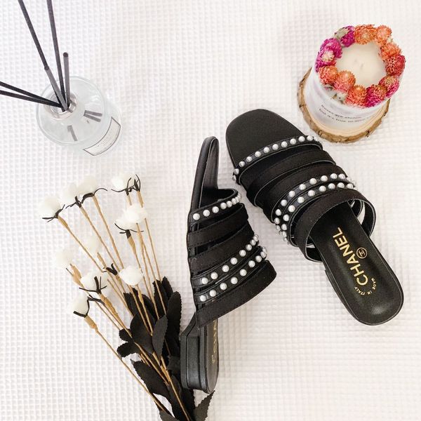 Women C*hanel Top Sandals