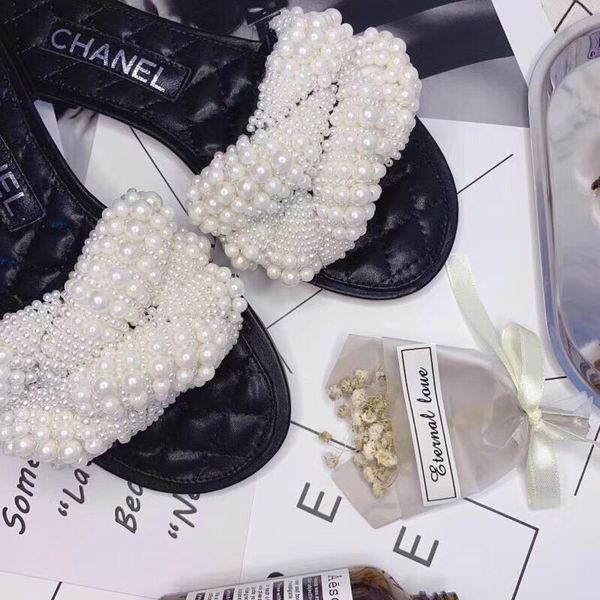 Women C*hanel Top Sandals