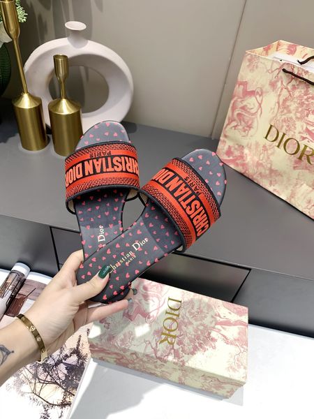 Women D*ior Top Sandals