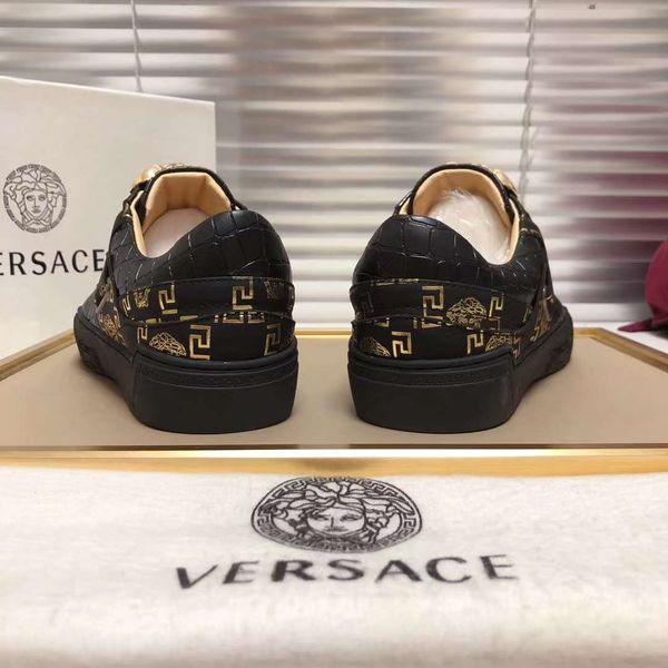 Men V*ersace Top Sneaker