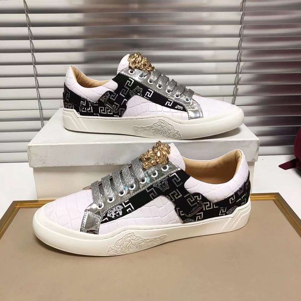 Men V*ersace Top Sneaker