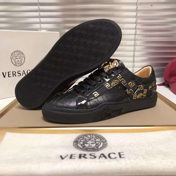 Men V*ersace Top Sneaker
