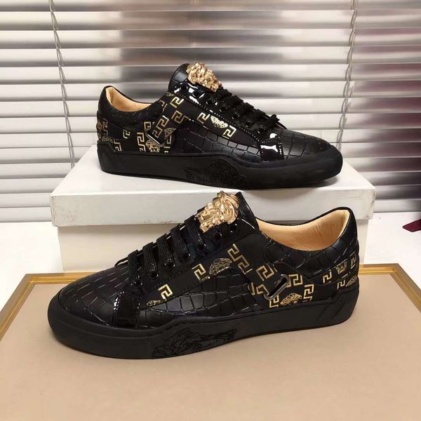 Men V*ersace Top Sneaker