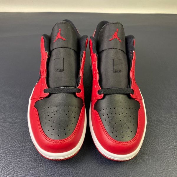 Air Jordan 1 Retro Low Gym Red Black White  553558-602